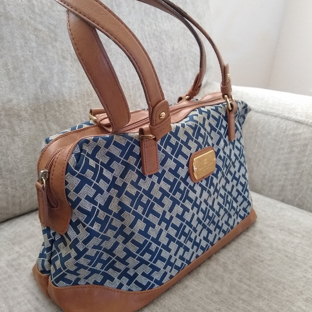 Tommy Hilfiger purse blue/brown